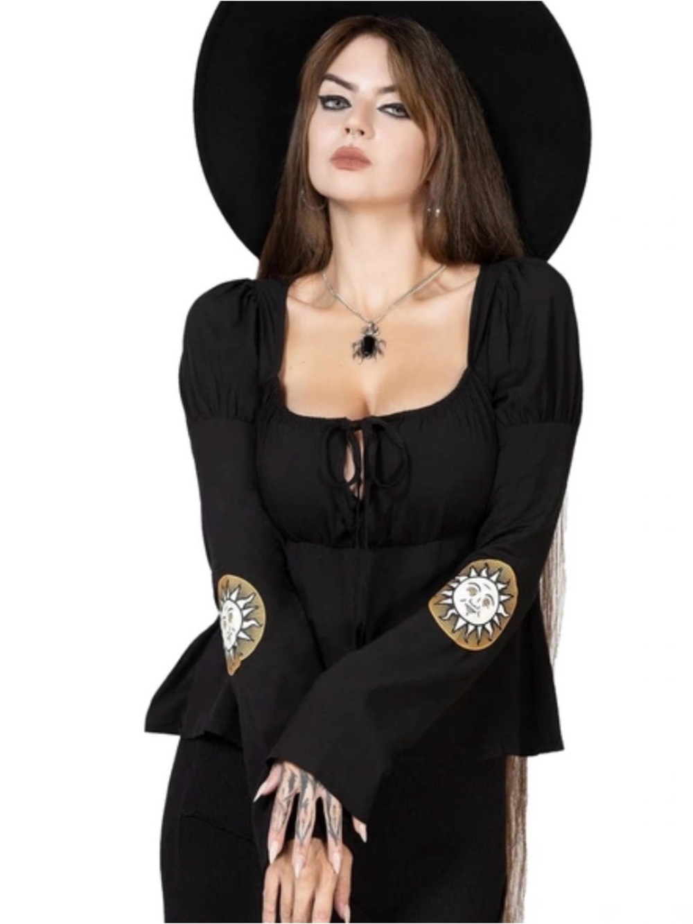 Women's t-shirt (top) KILLSTAR - Evil's Harvest - Black 3XL